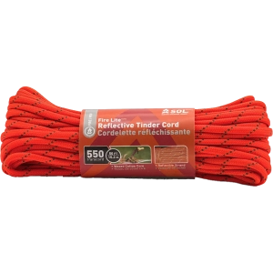 550 Reflective Tinder Cord - 50ft