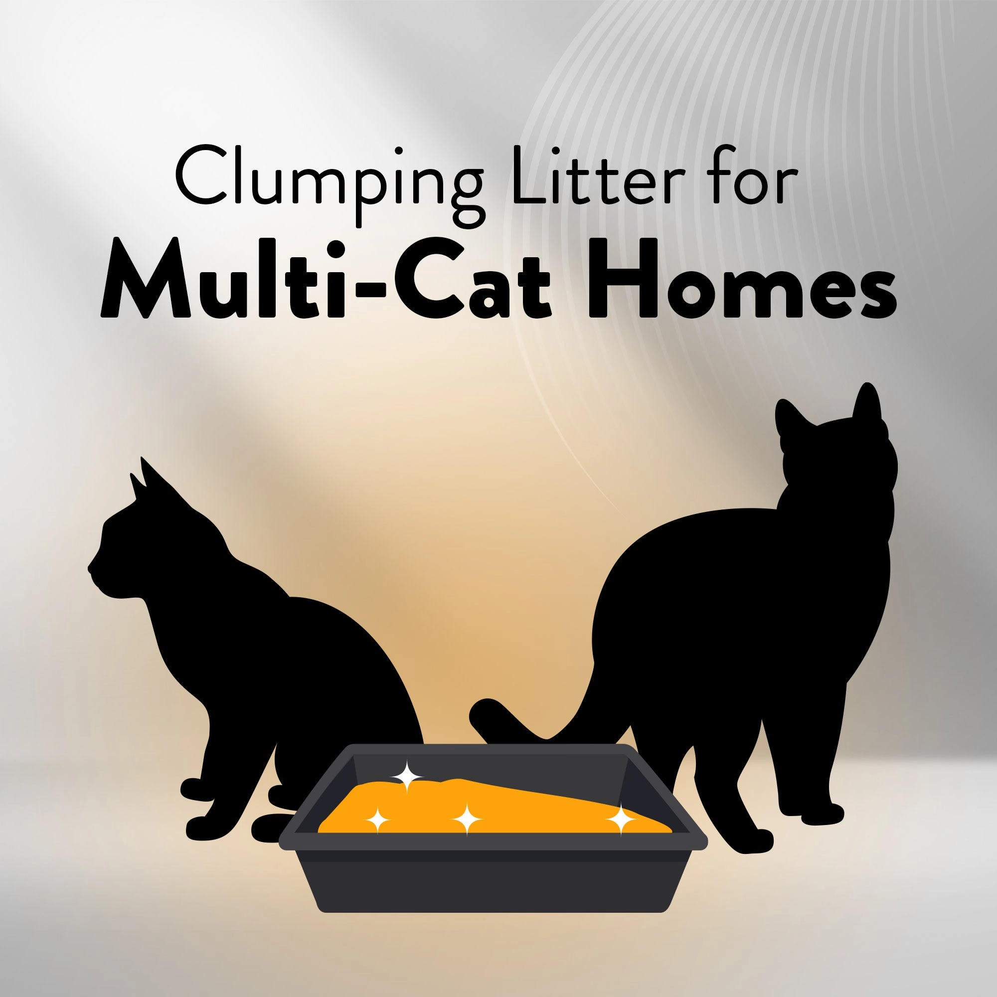 ARM & HAMMER Hardball Lightweight Cat Litter, Clumping, No-Mess Scooping, Multi-Cat, 7 lb