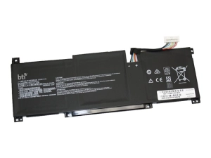 BTI - Notebook battery (equivalent to: MSI BTY-M491) - lithium ion - 3-cell - 4600 mAh - 52.4 Wh BTY-M491-W-BTI