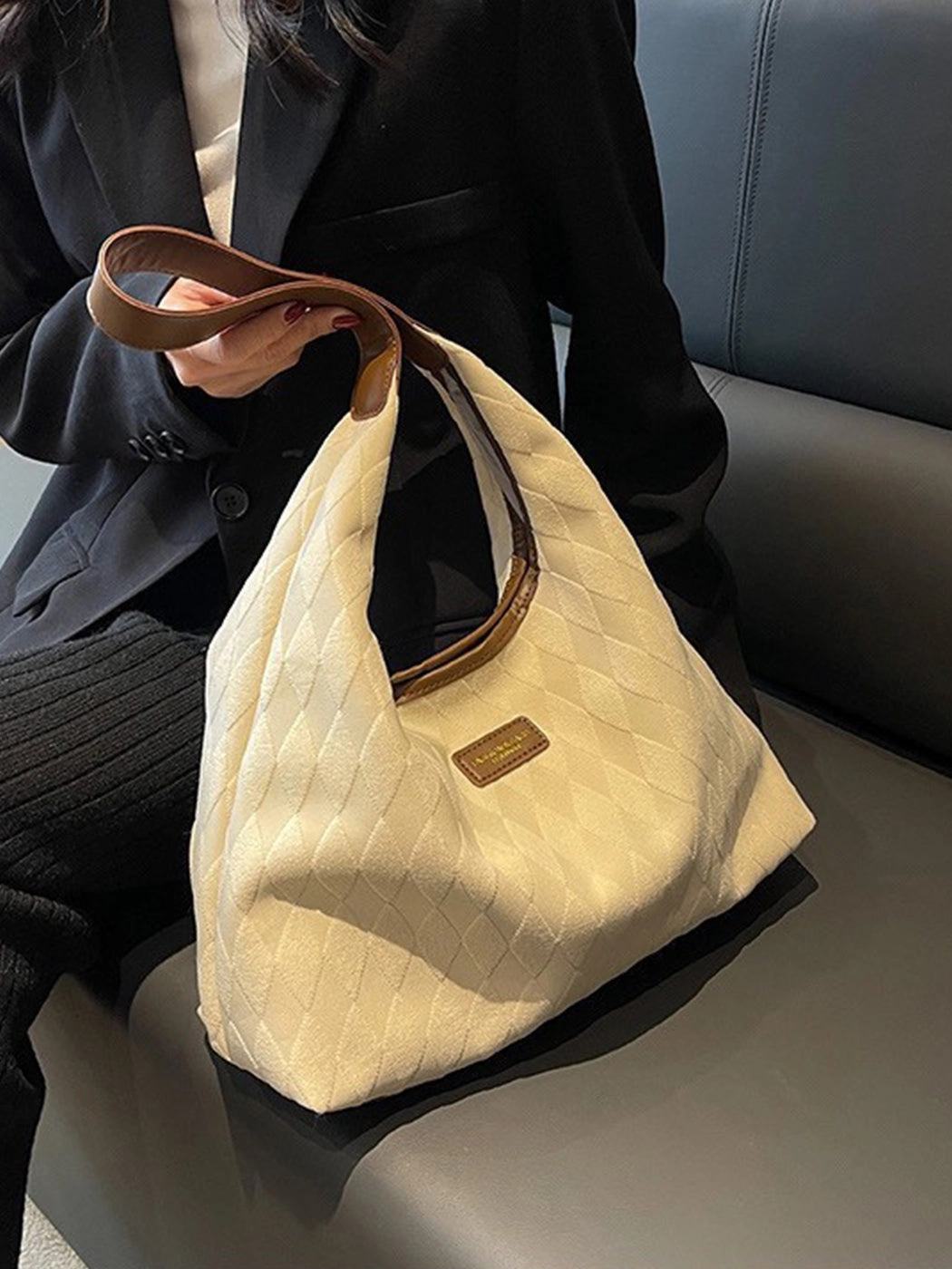 Chic Large Capacity Tote Canvas Bag