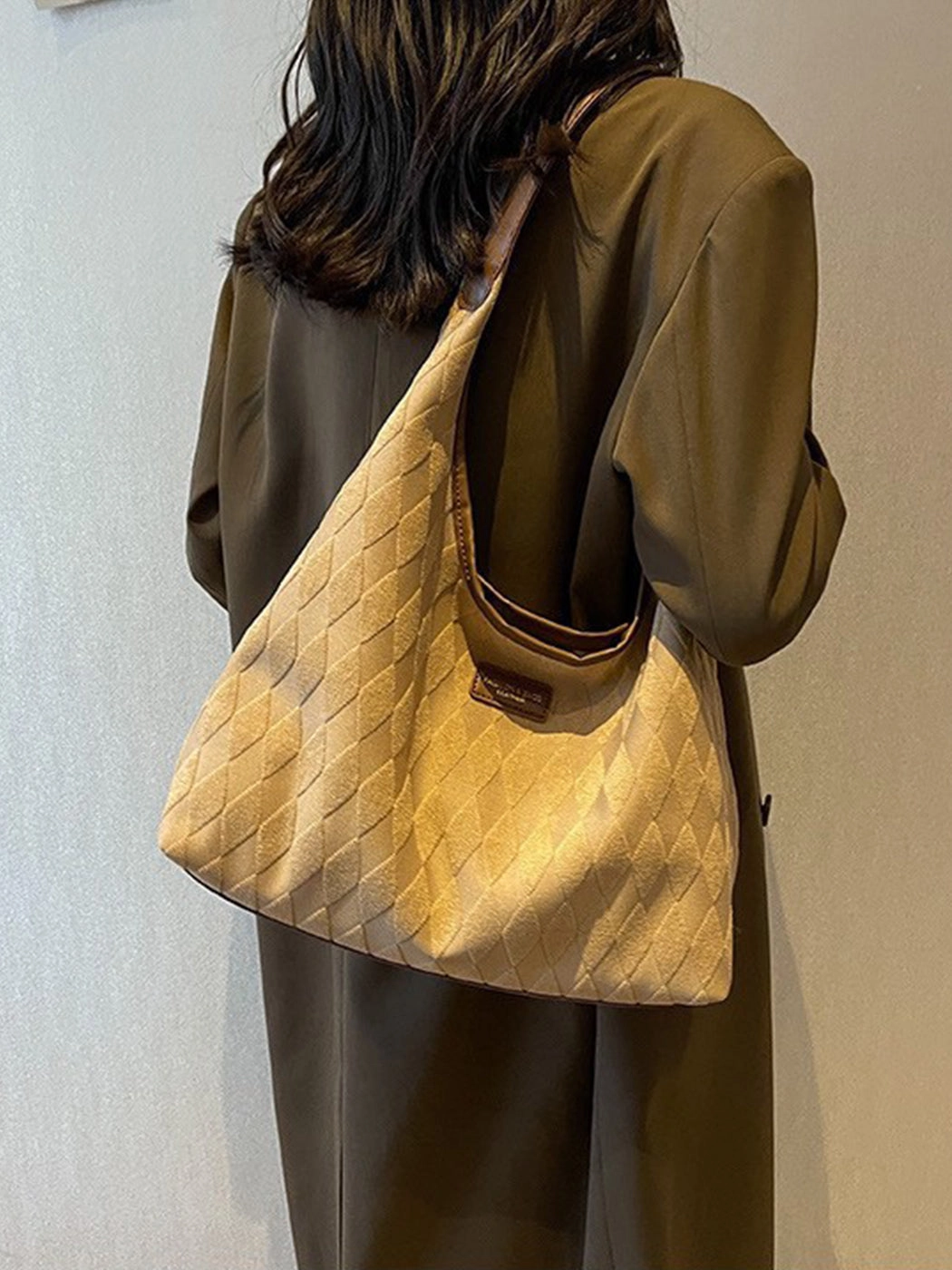 Chic Large Capacity Tote Canvas Bag