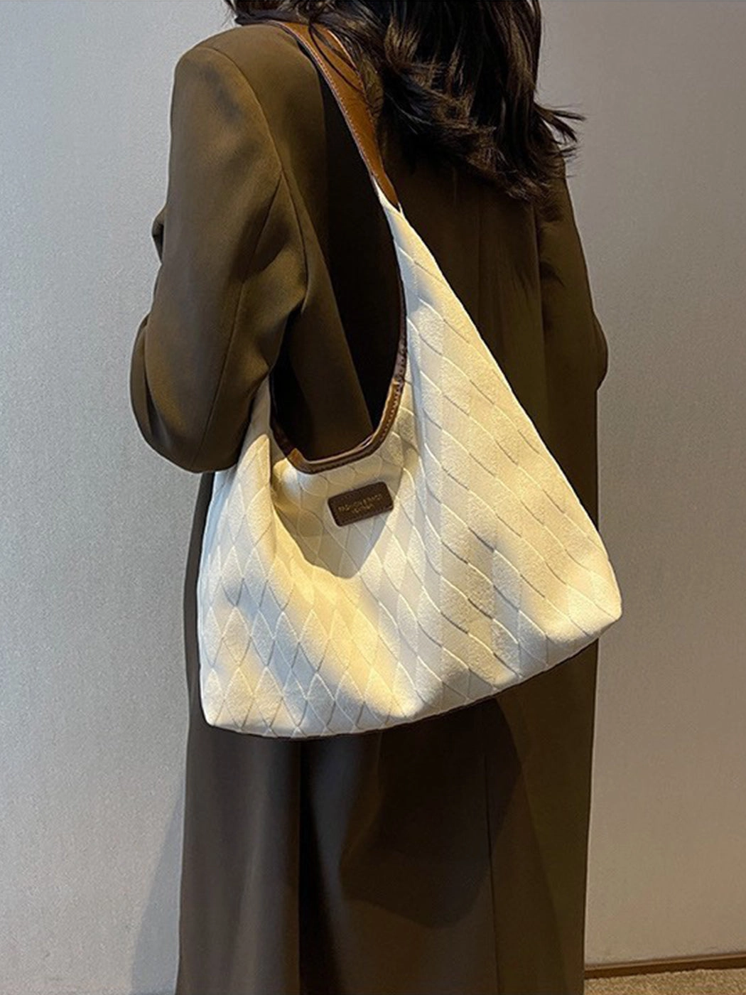 Chic Large Capacity Tote Canvas Bag