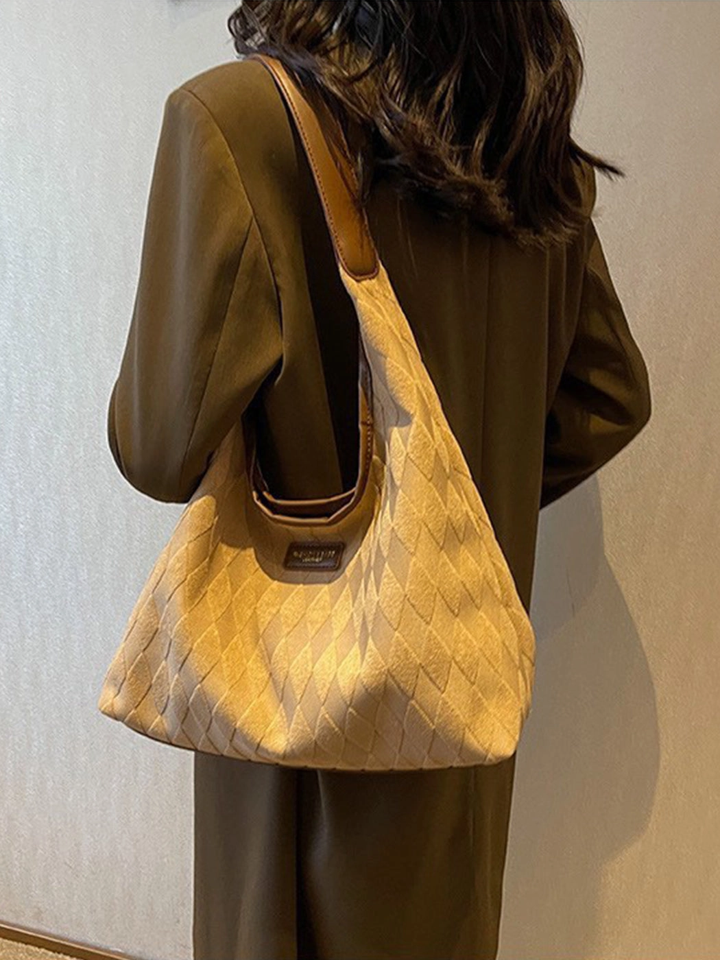 Chic Large Capacity Tote Canvas Bag