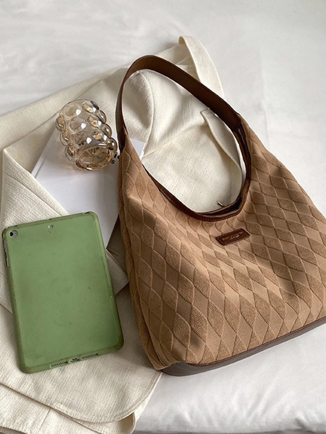 Chic Large Capacity Tote Canvas Bag