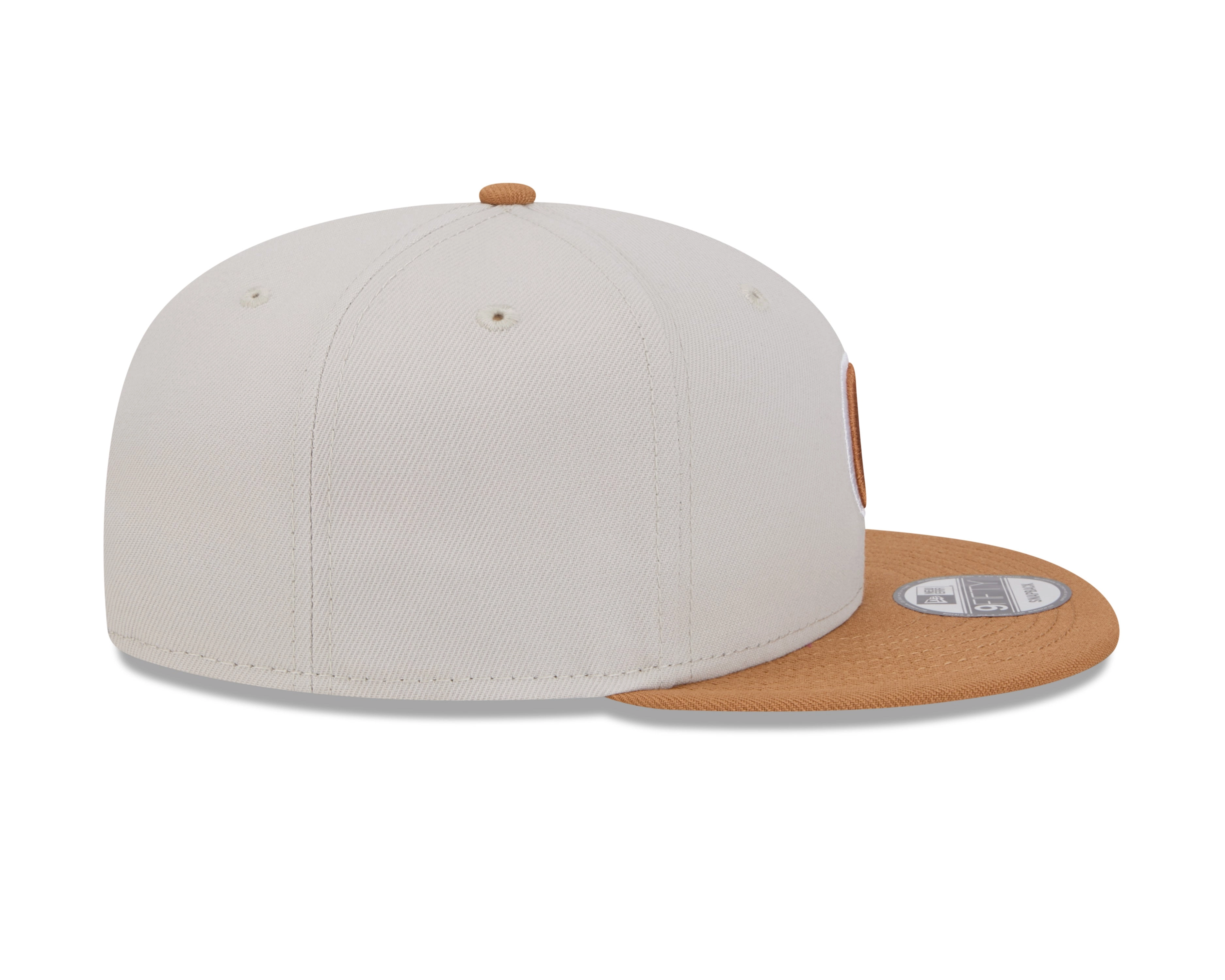 Chicago Cubs New Era Primary 2 Tone Stone/Bronze 9FIFTY Snapback Hat