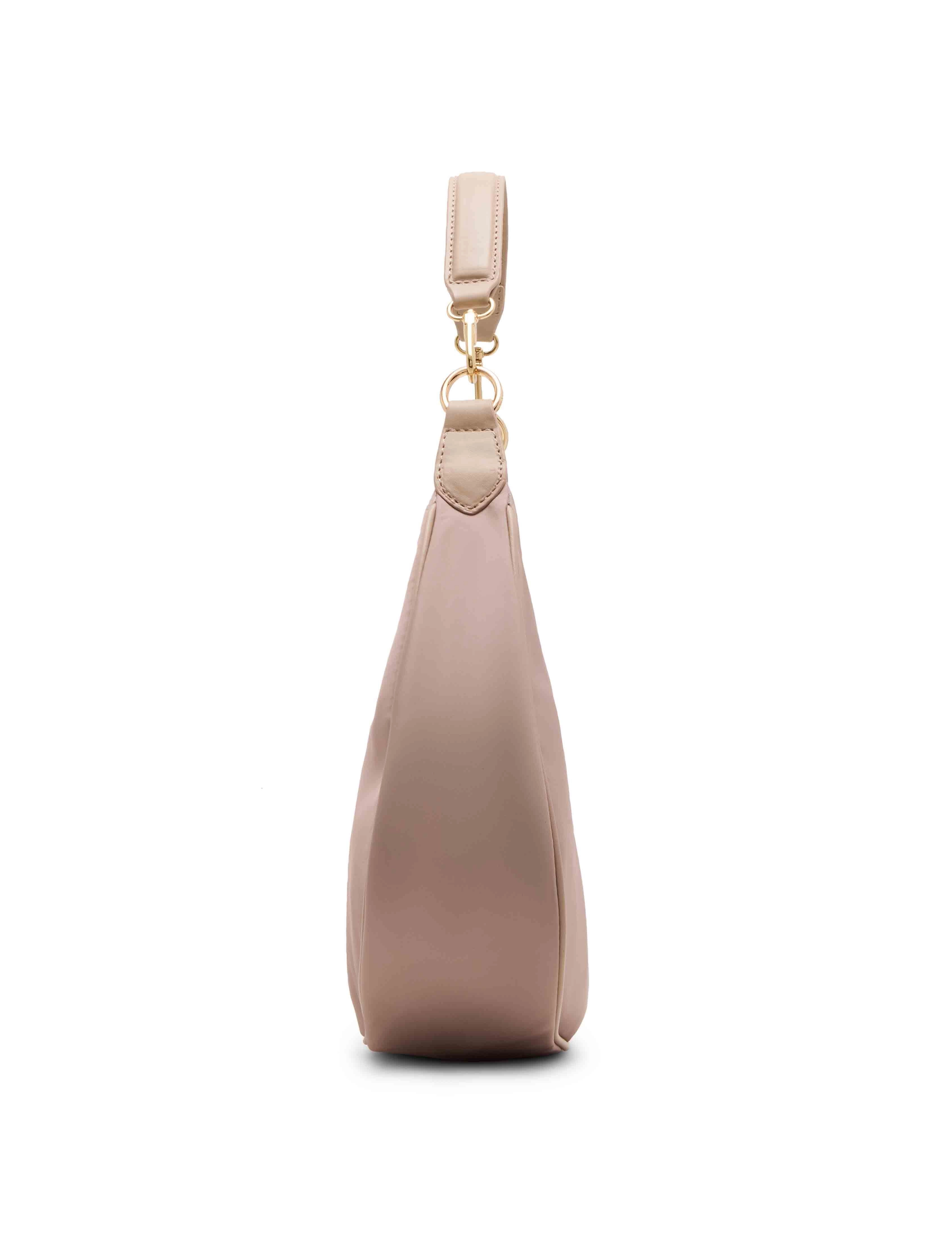 Crescent Shoulder Bag with Detachable Strap