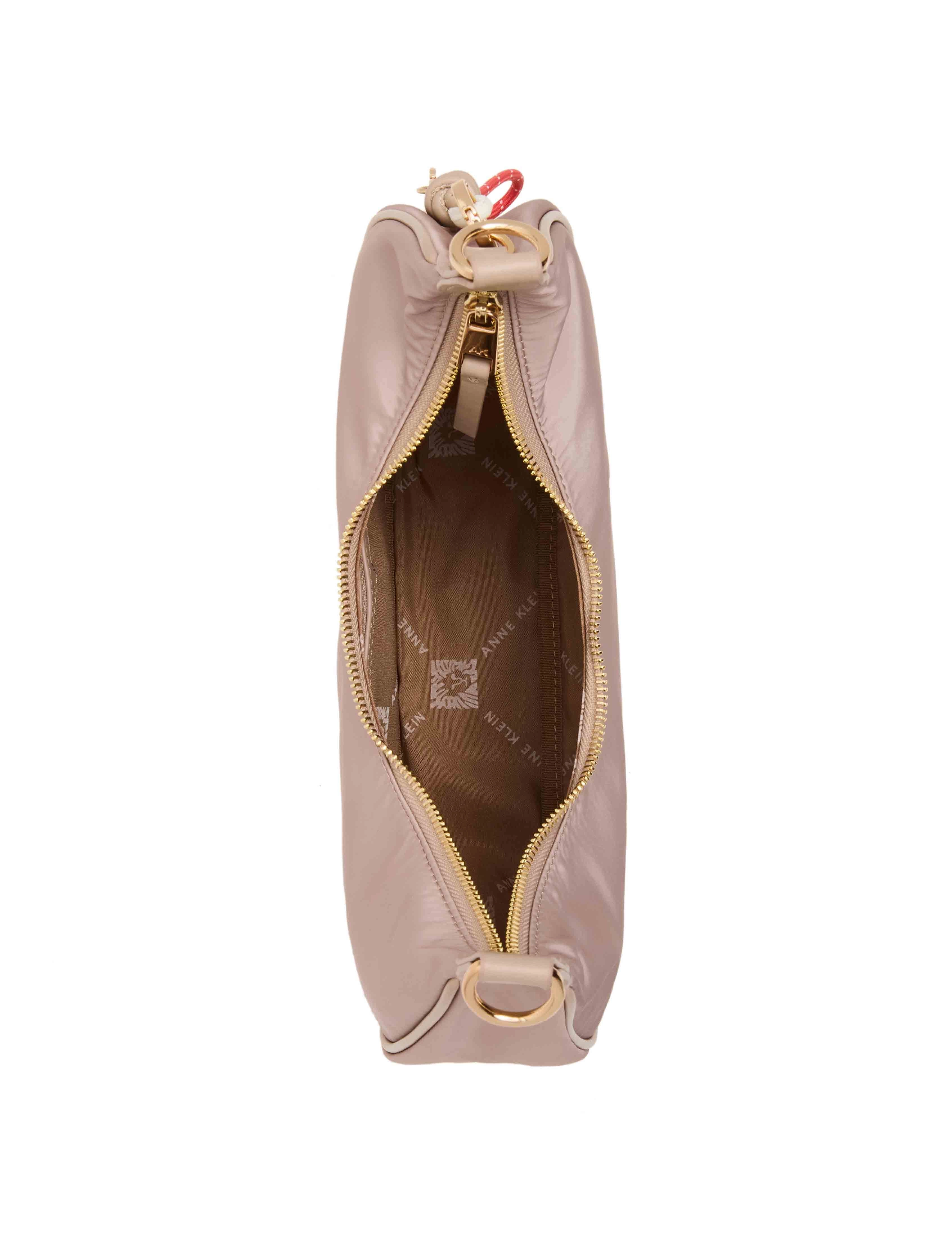 Crescent Shoulder Bag with Detachable Strap