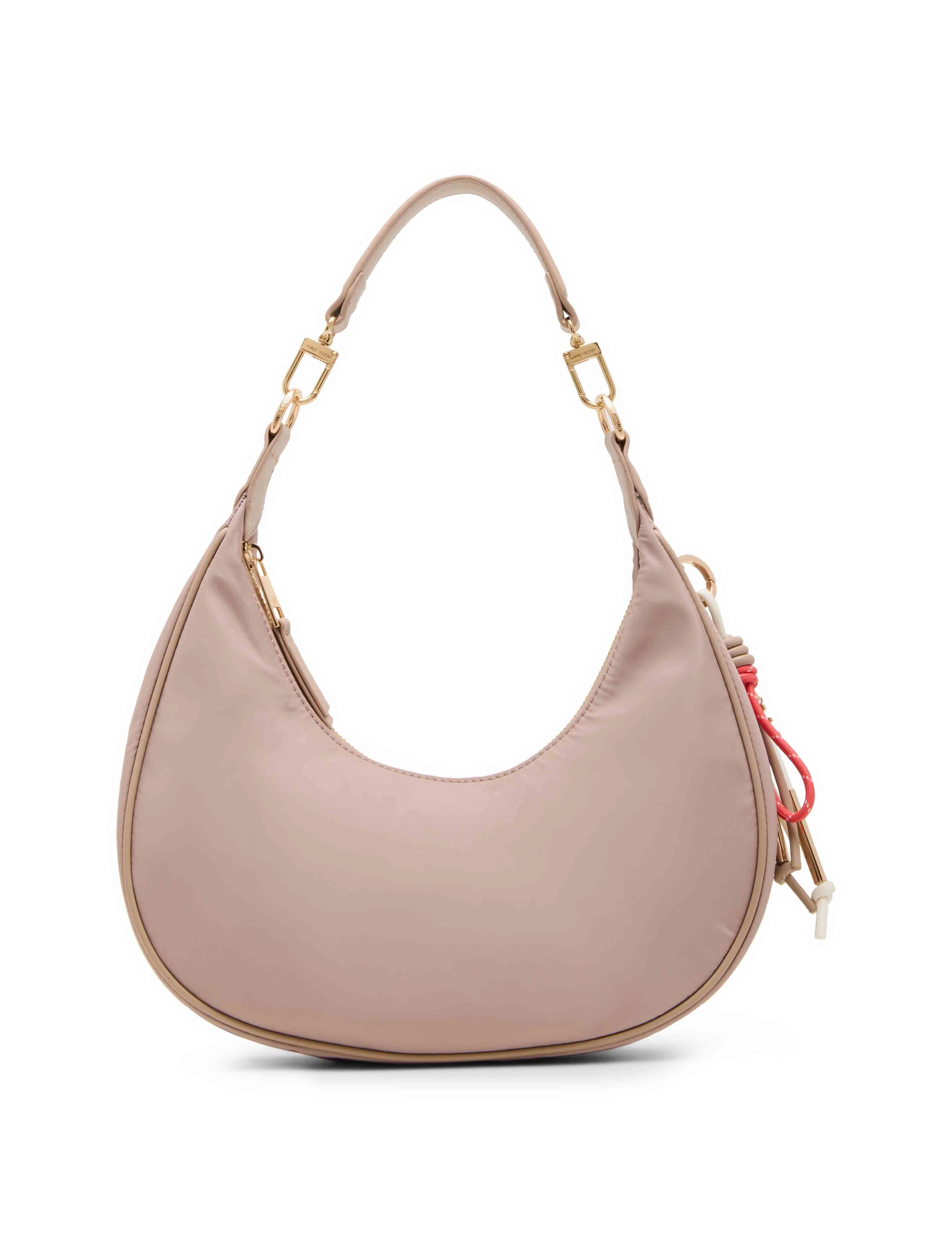 Crescent Shoulder Bag with Detachable Strap