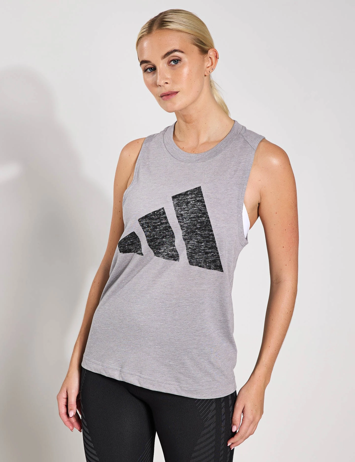 Essentials Winners Tank Top - Solid Grey/Black