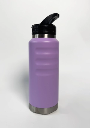 Fridgy 780ml Grip Range Sippy Lid Water Bottle Maverick Purple