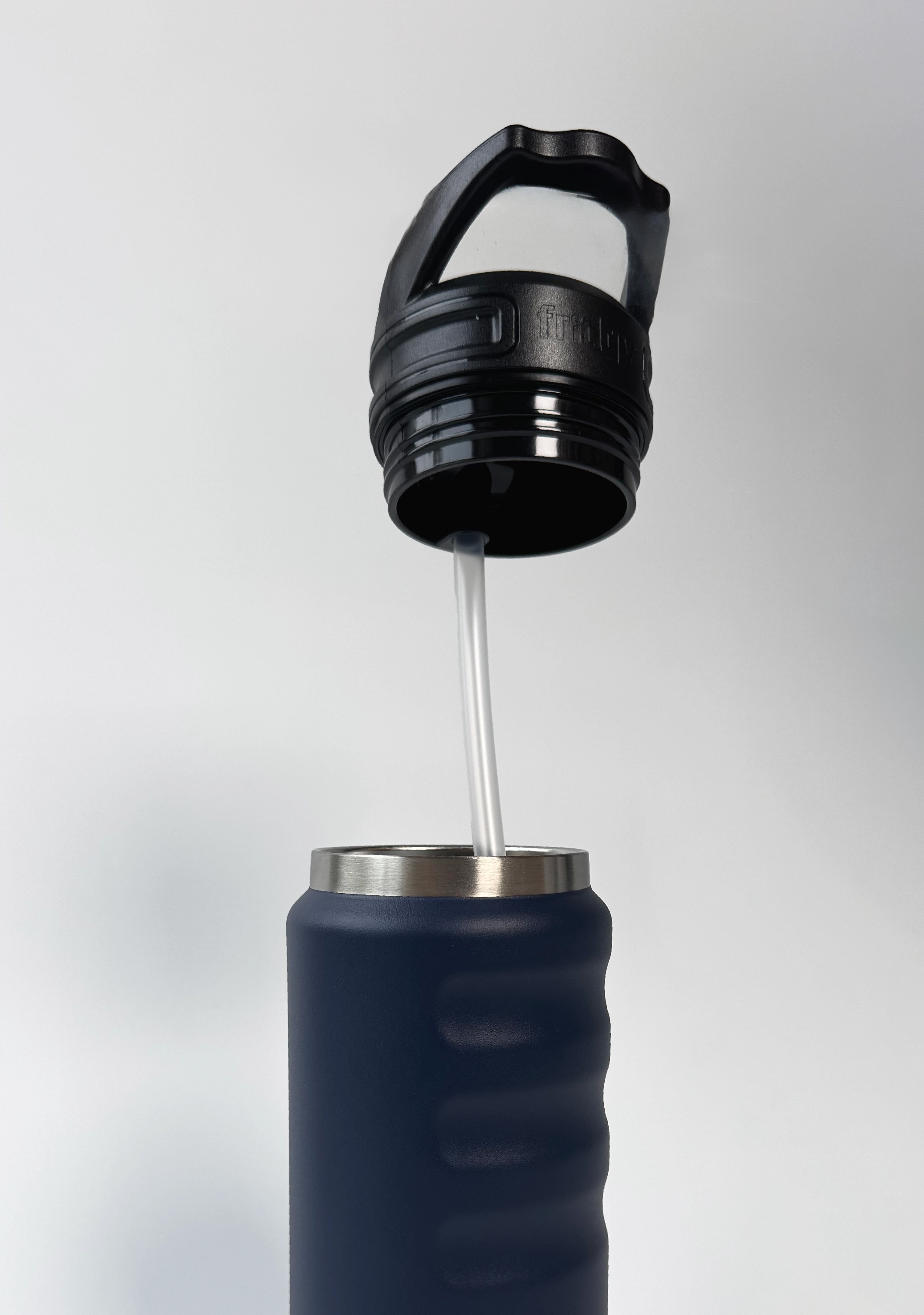 Fridgy 780ml Grip Range Sippy Lid Water Bottle Navy Forge