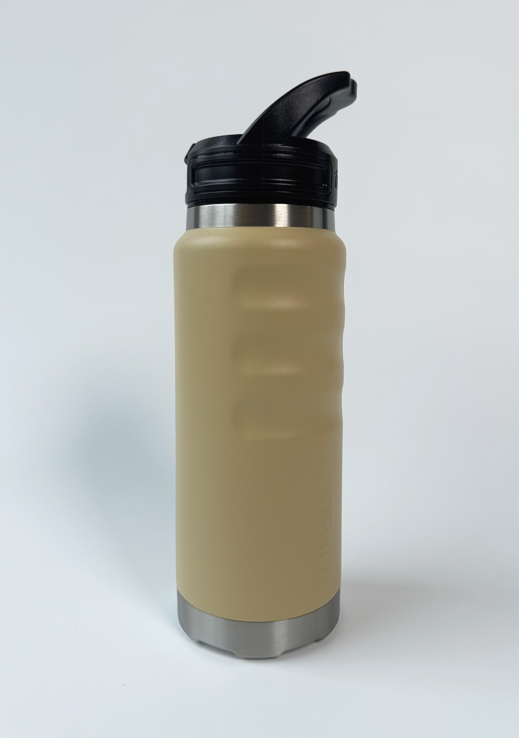Fridgy 780ml Grip Range Sippy Lid Water Bottle Sandy Taupe