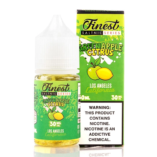 Green Apple Citrus Salt- The Finest E-Juice