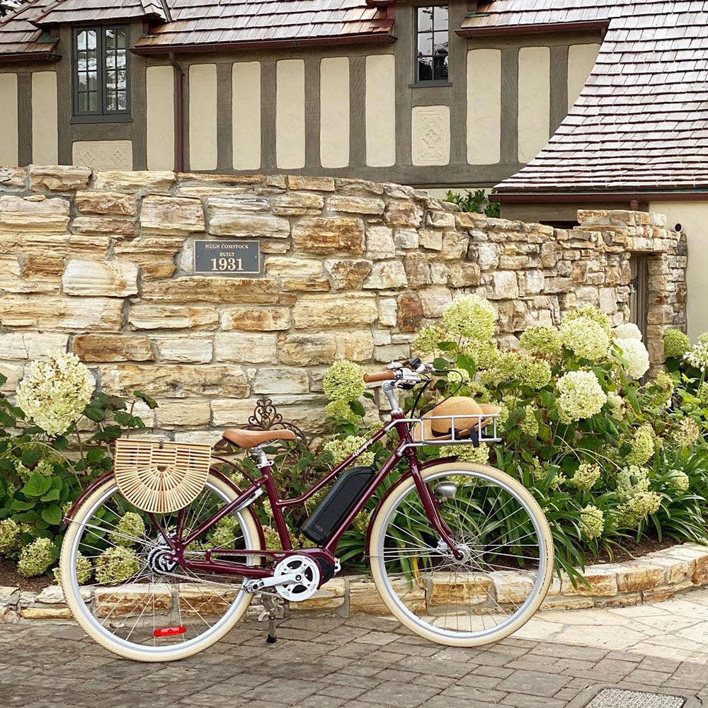 Half Circle Bamboo Bike Bag
