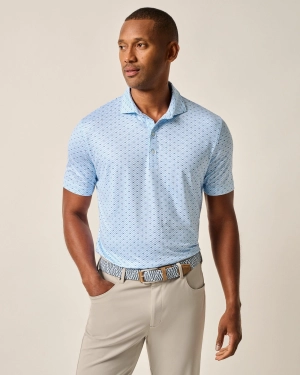 Johnnie-O Men's Performance NC Time Jersey Polo