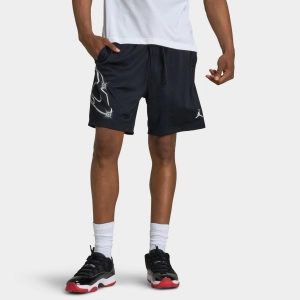 Jordan Sport Dri-FIT Graphic Shorts Black / White
