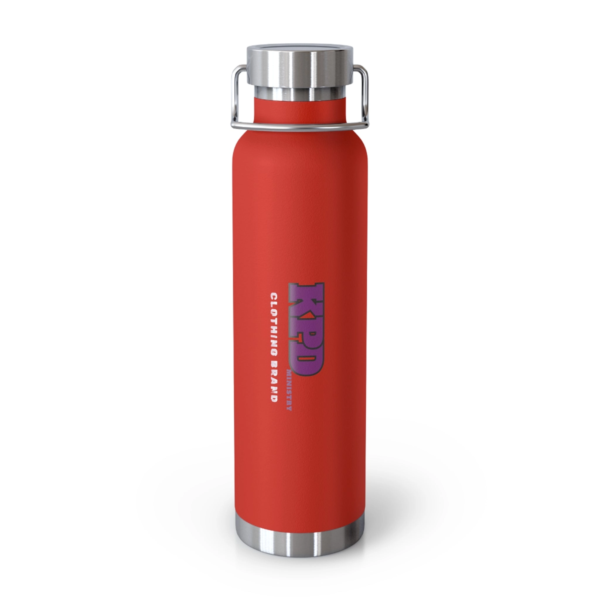 KPD Ministry Stylish 22oz Copper Insulated Water Bottle