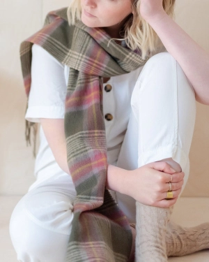 Lambswool Scarf - Heritage Check