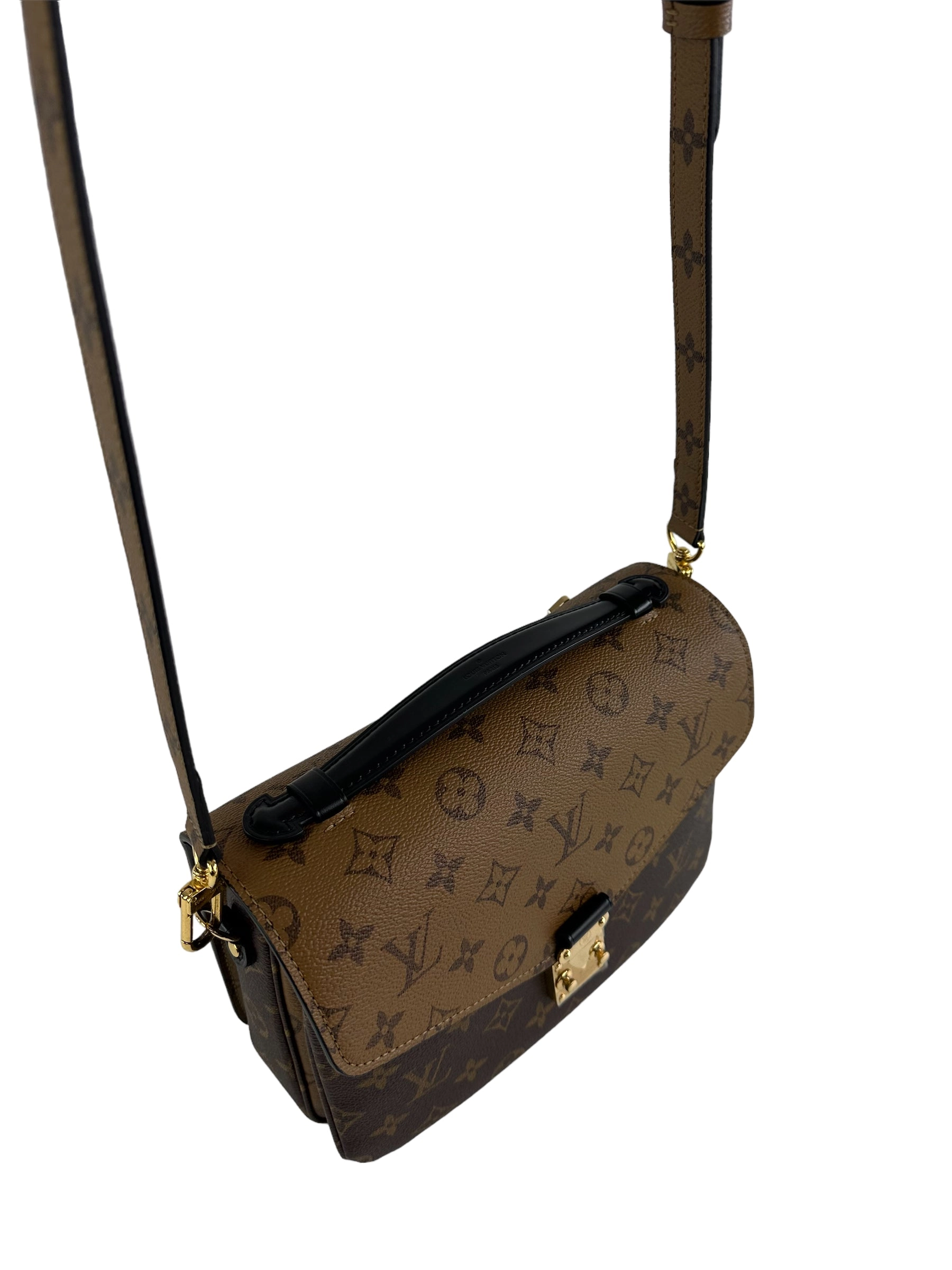 Louis Vuitton Reverse Monogram Canvas Pochette Metis