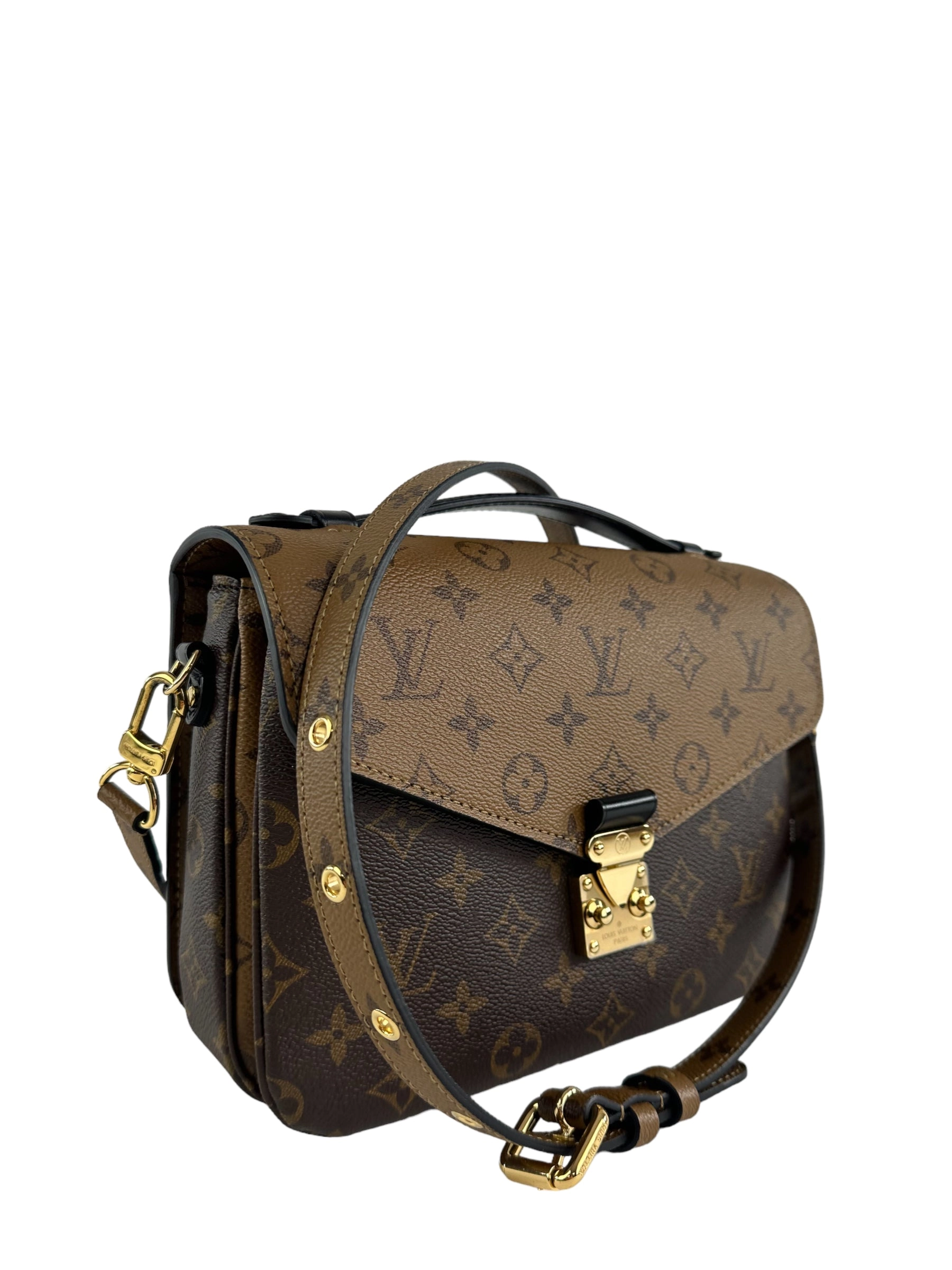 Louis Vuitton Reverse Monogram Canvas Pochette Metis