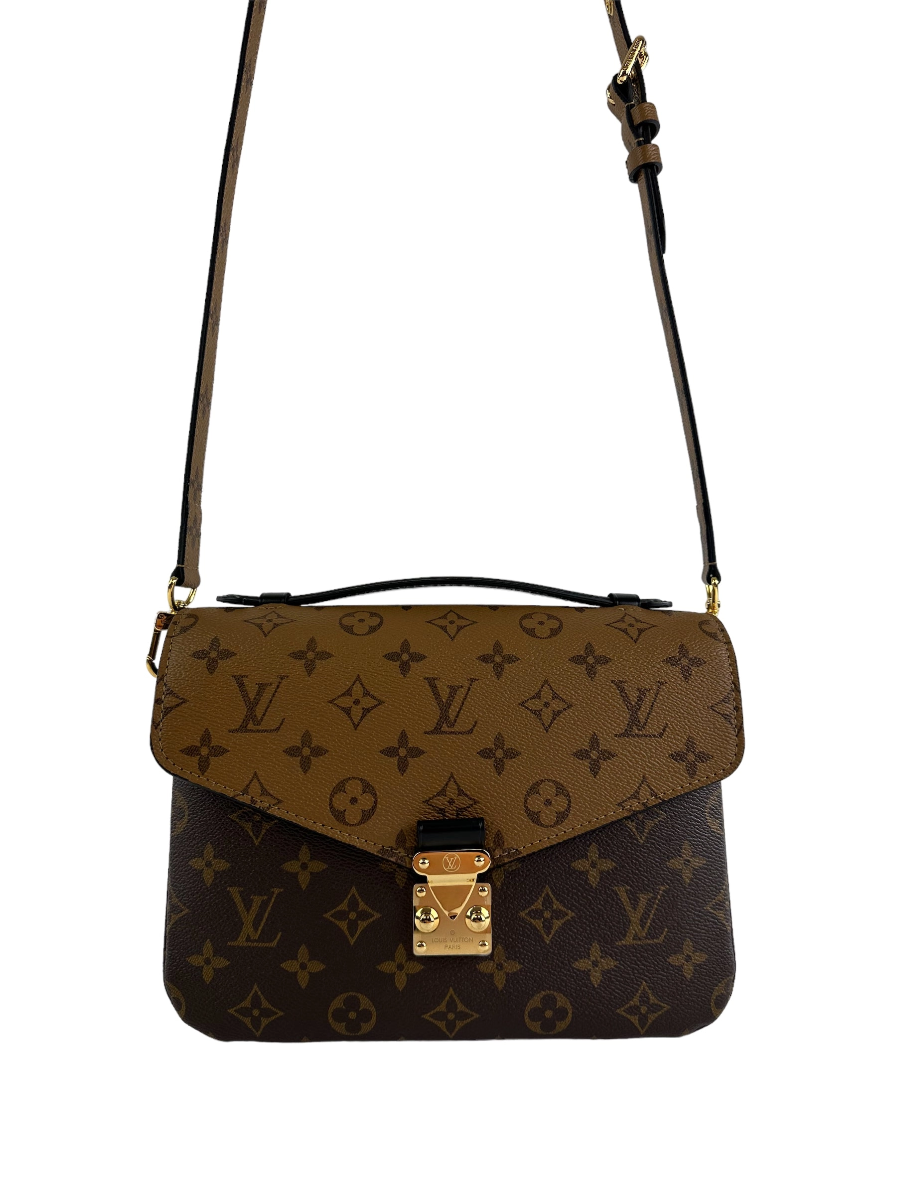 Louis Vuitton Reverse Monogram Canvas Pochette Metis