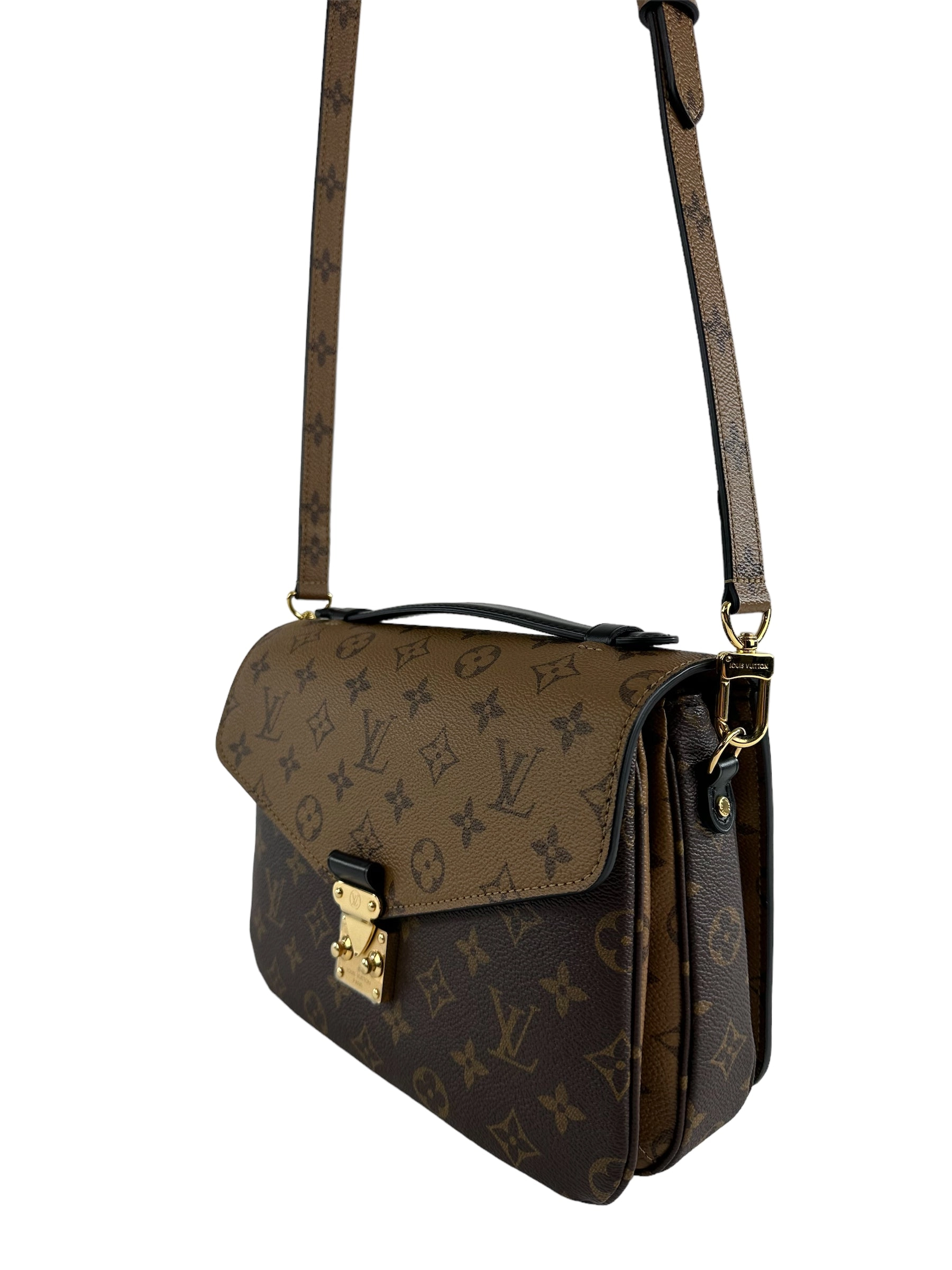 Louis Vuitton Reverse Monogram Canvas Pochette Metis