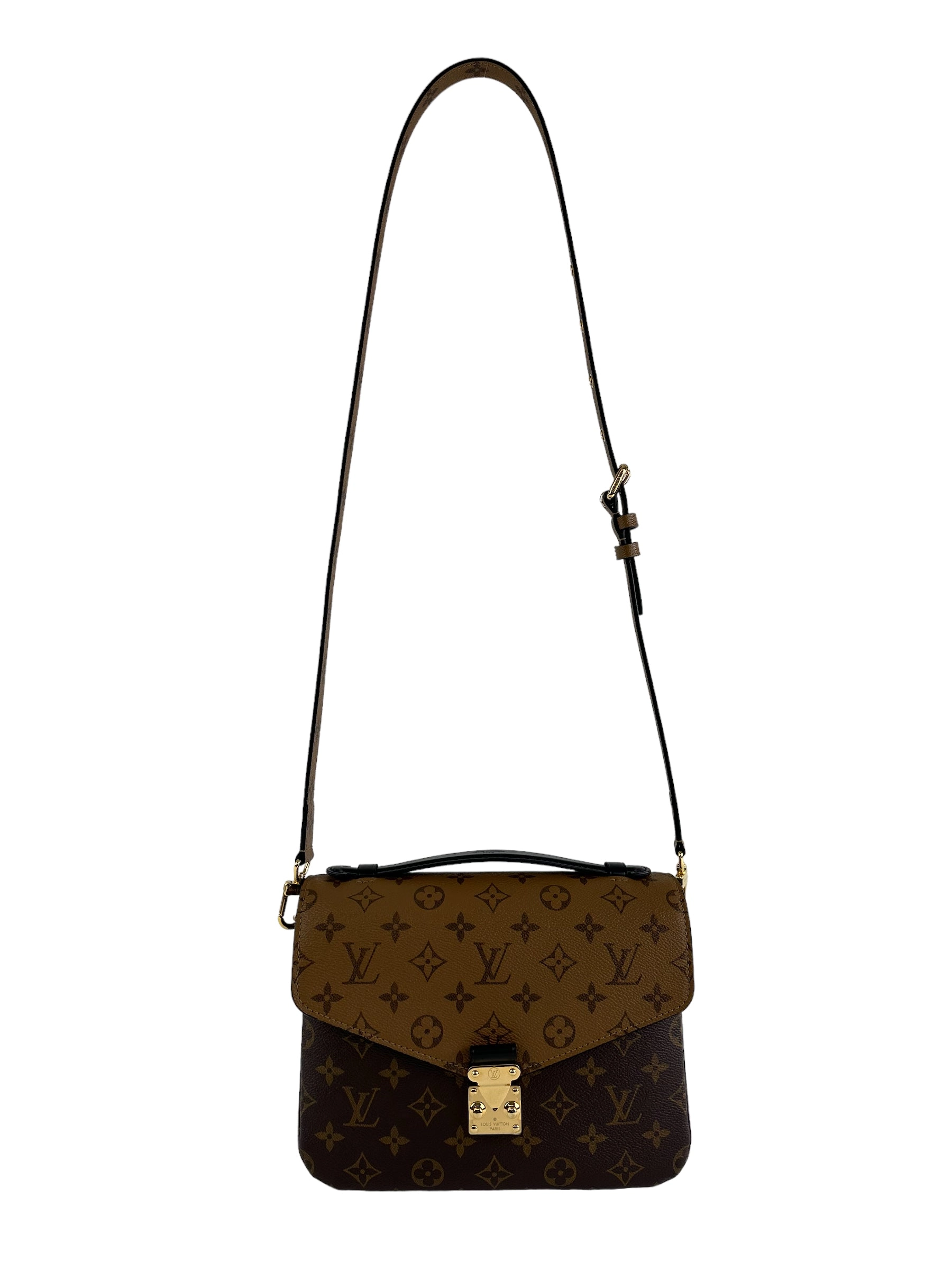 Louis Vuitton Reverse Monogram Canvas Pochette Metis