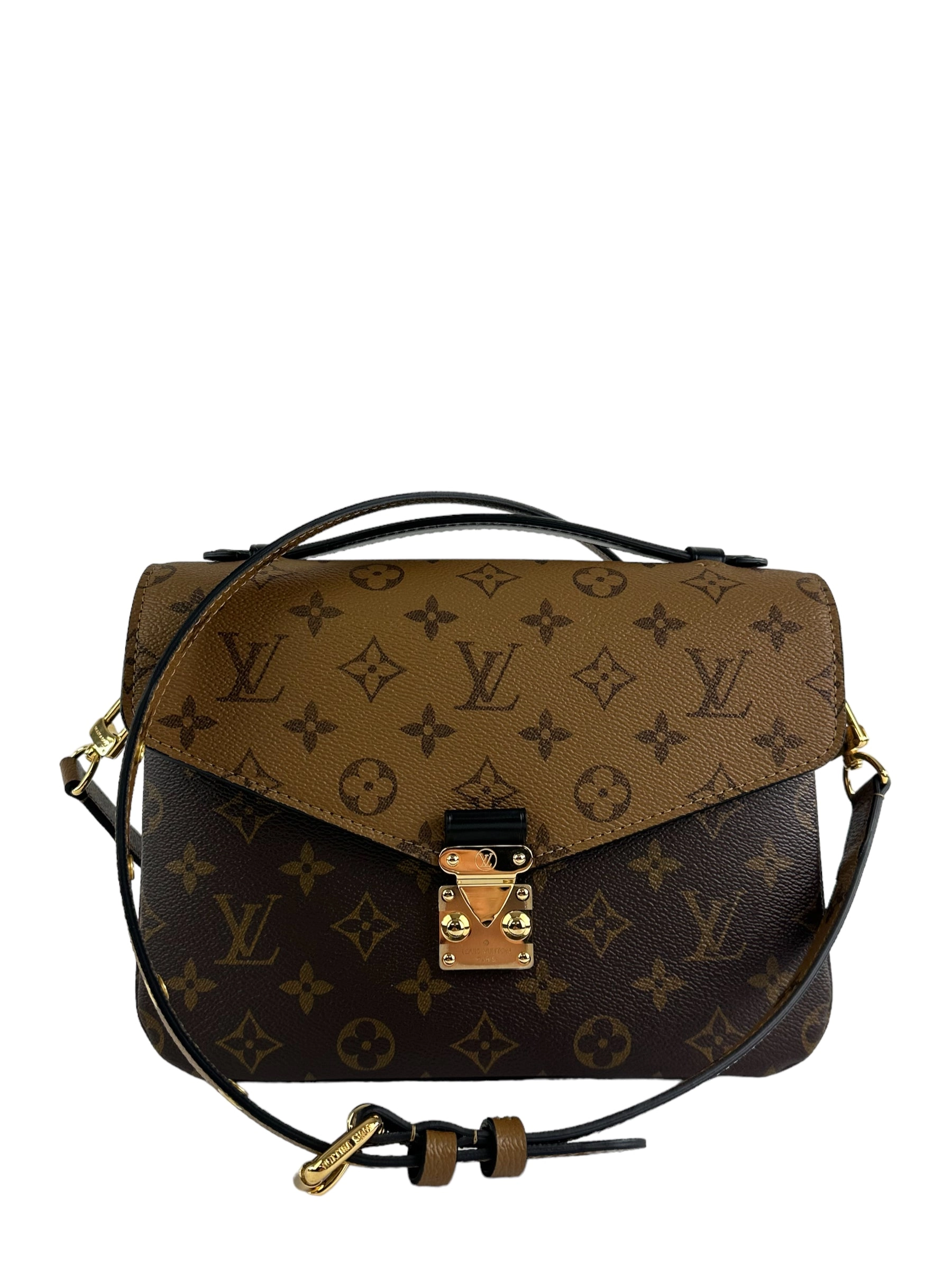 Louis Vuitton Reverse Monogram Canvas Pochette Metis