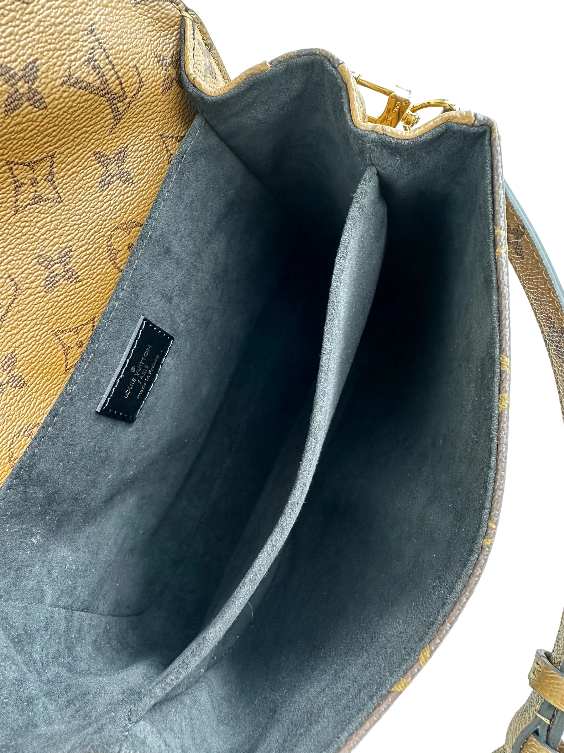 Louis Vuitton Reverse Monogram Canvas Pochette Metis