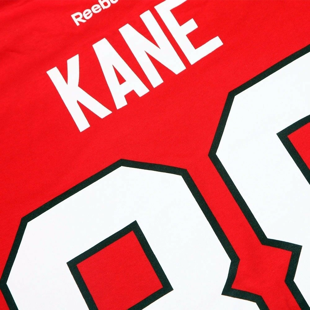 Men's Chicago Blackhawks Patrick Kane Reebok Home Name & Number T-Shirt