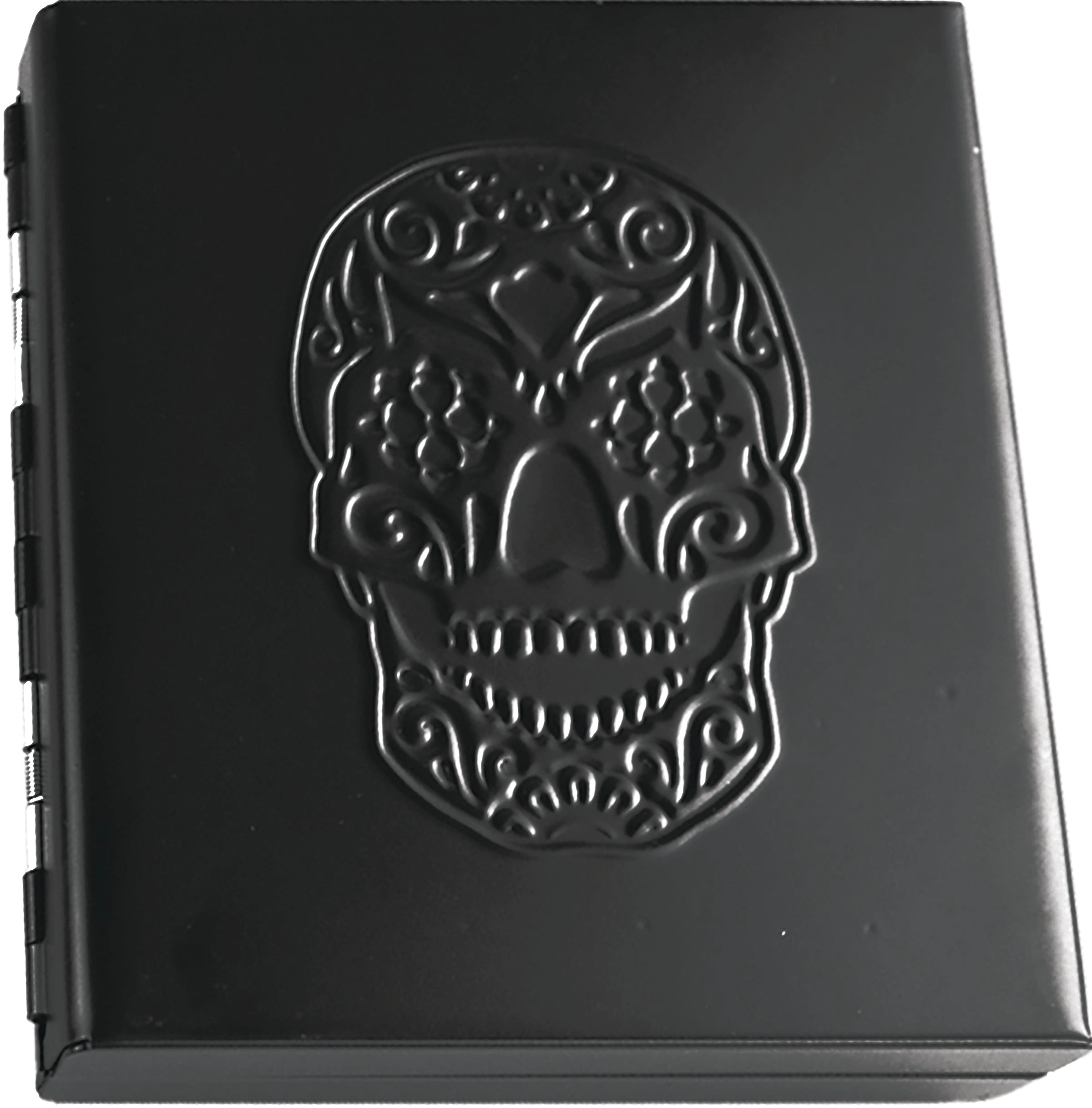 Metal Cigarette Case with Hinged Lid - 8 Pieces Per Retail Ready Display 22076