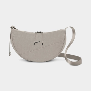Nike Aura Crescent Crossbody Bag College Grey / Matte Sliver