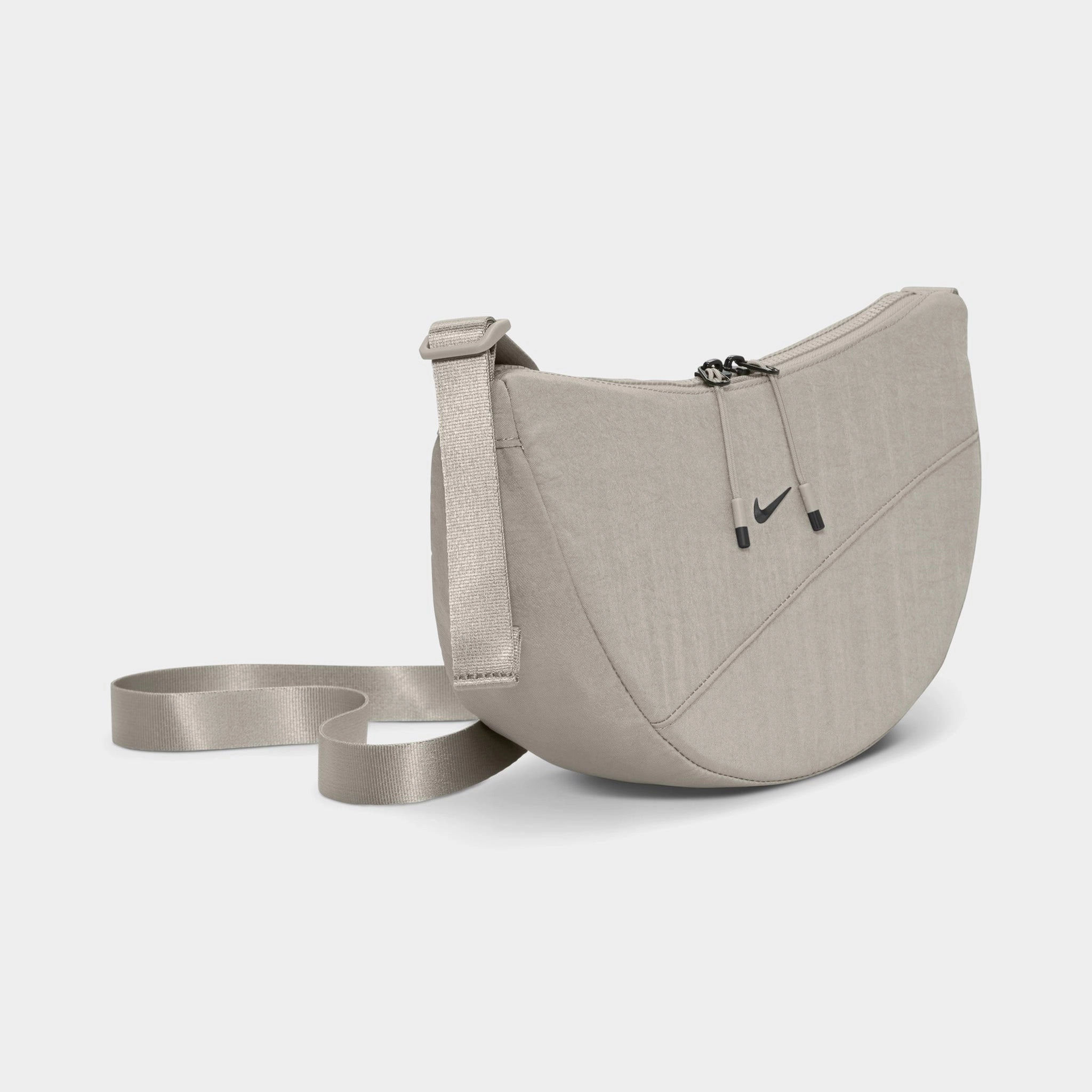 Nike Aura Crescent Crossbody Bag College Grey / Matte Sliver