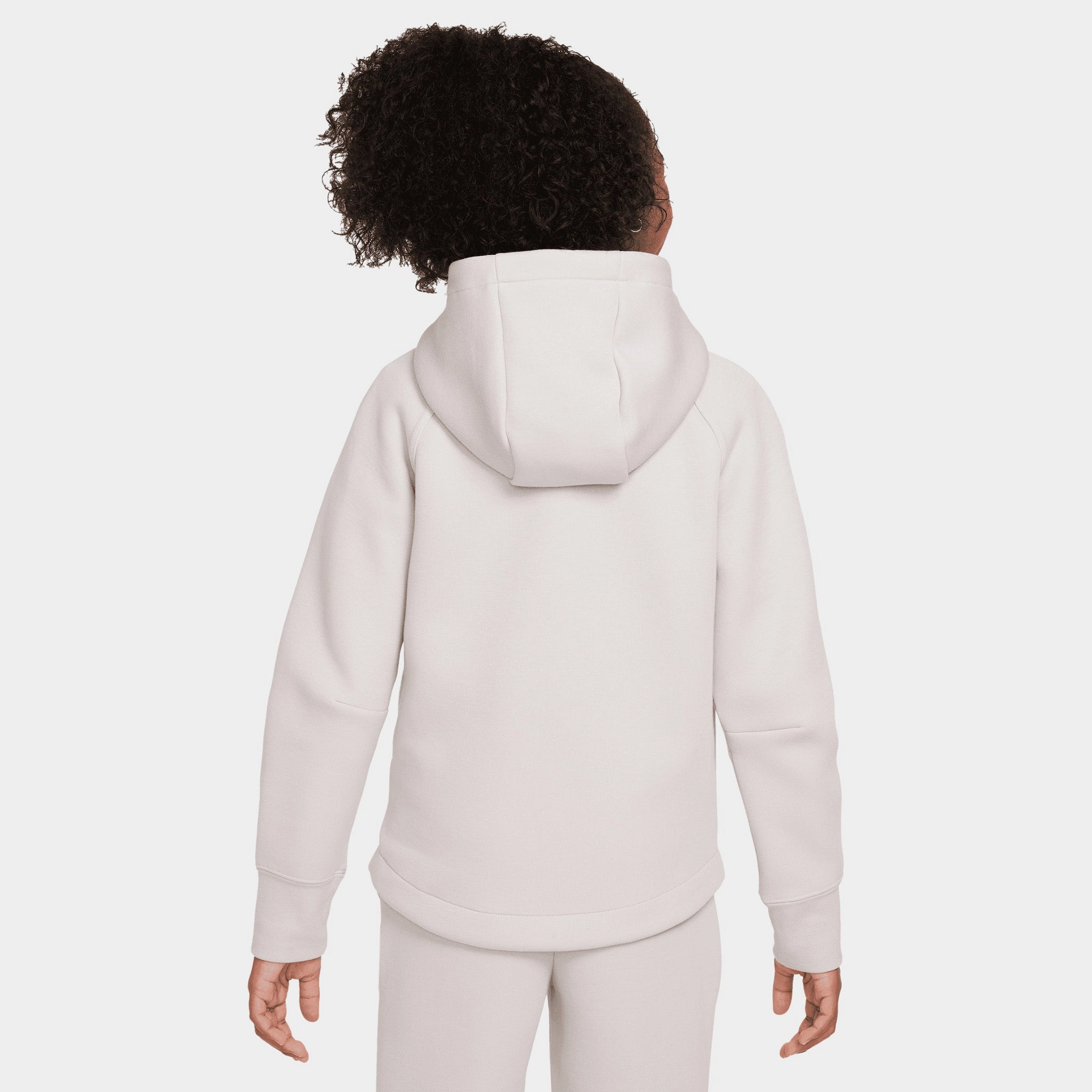 Nike Sportswear Junior Girls' Tech Fleece Full-Zip Hoodie Platinum Violet / Black