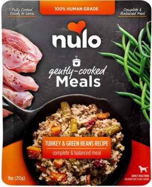 Nulo Gently-Cooked Meals Turkey & Green Beans Recipe Wet Dog Food Pouch