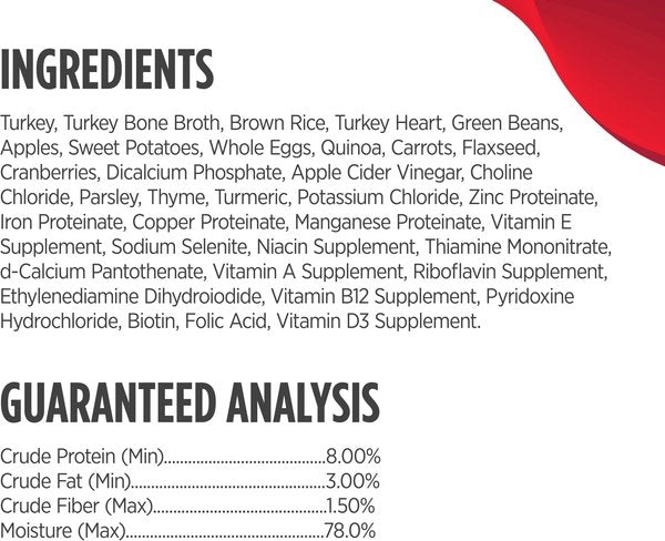 Nulo Gently-Cooked Meals Turkey & Green Beans Recipe Wet Dog Food Pouch