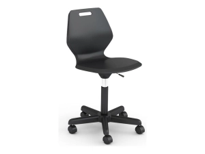 Paragon A&D Ready - Chair - swivel - injection molded polypropylene - purple READYCHRA-PT