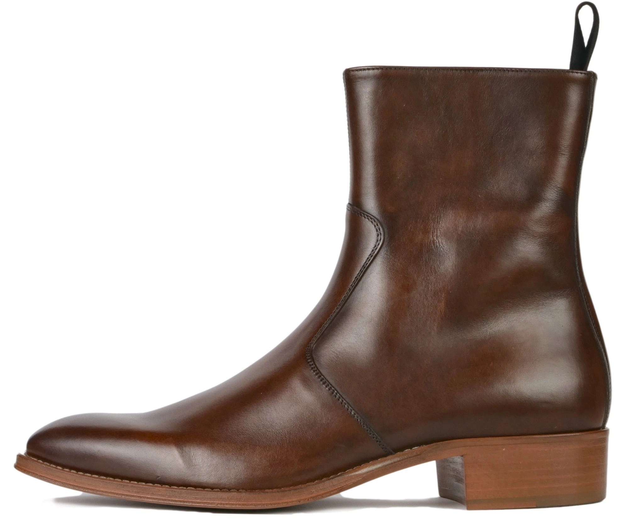 Phoenix Zip Boot Brown