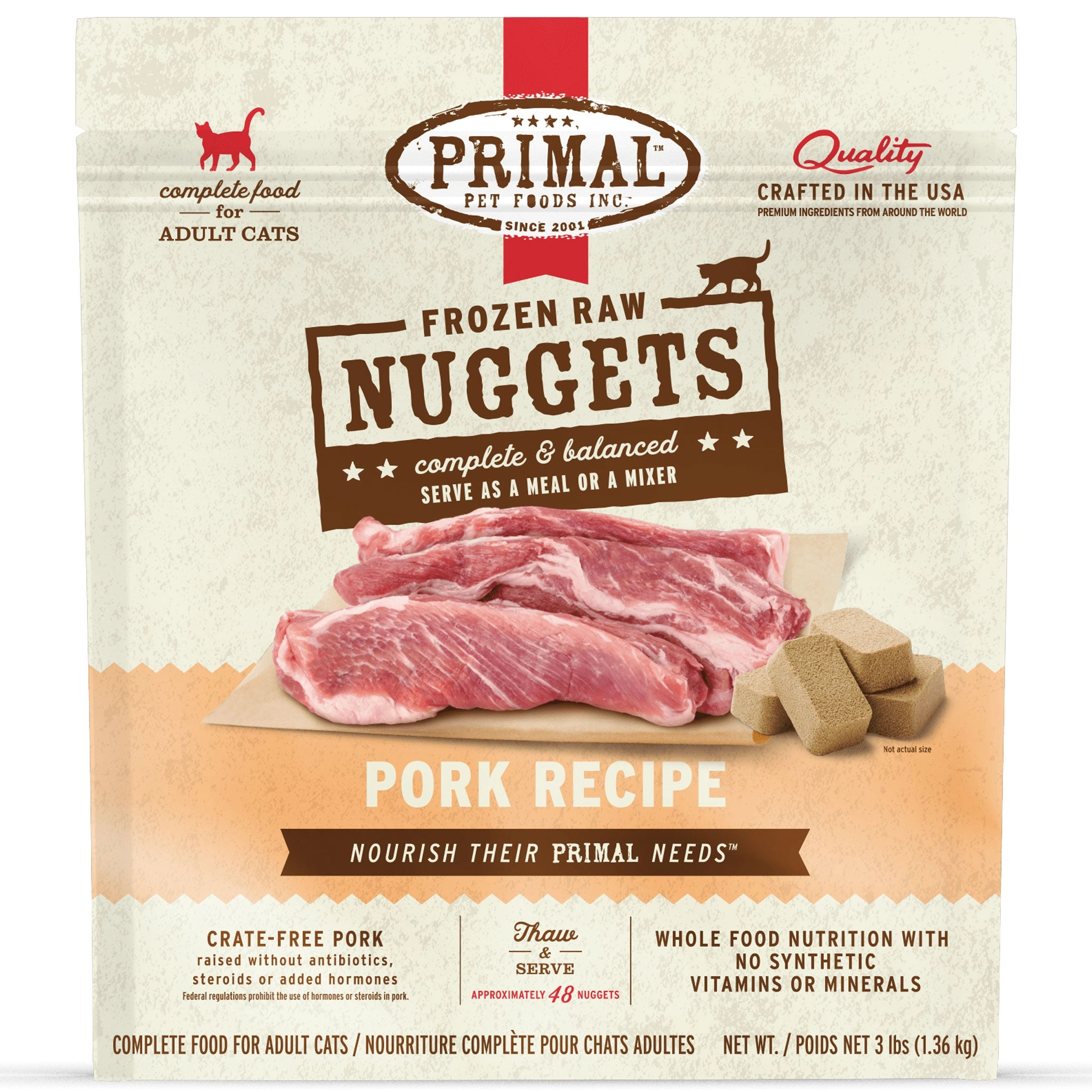 Primal Raw Pork Cat Food