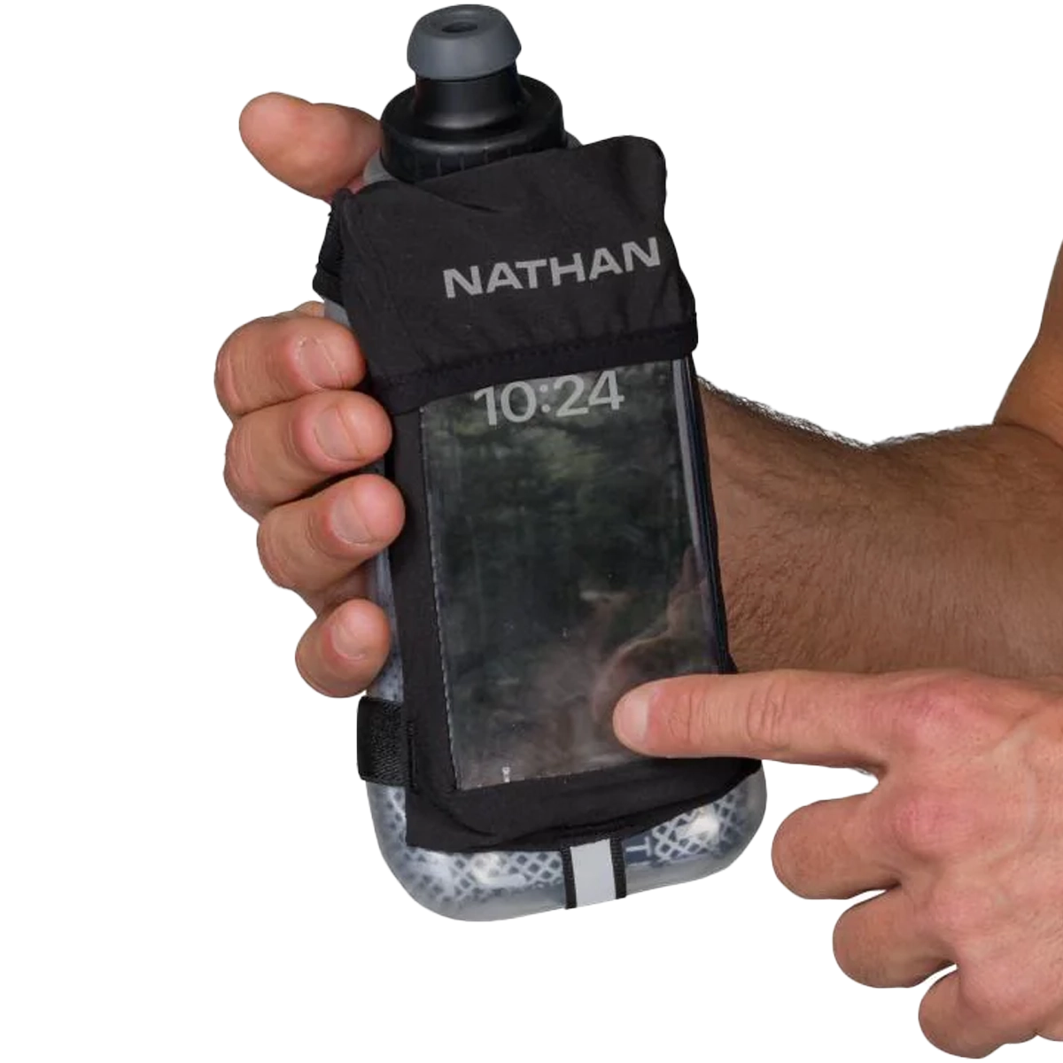 QuickSqueeze Plus View Insulated Handheld Bottle 18oz
