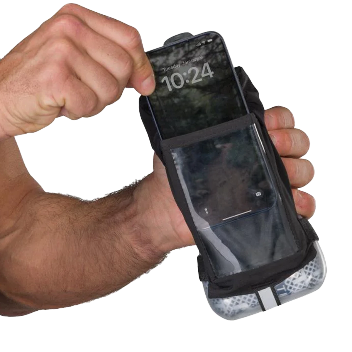 QuickSqueeze Plus View Insulated Handheld Bottle 18oz