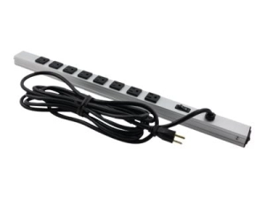 RackSolutions - Power distribution strip (rack-mountable) - input: NEMA L5-20P - output connectors: 8 (8 x NEMA 5-20R) - 15 ft PSV-F8-20A-T