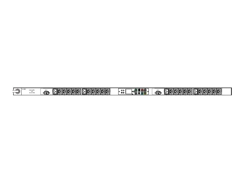 Raritan PX3-4497 - Power distribution unit (rack-mountable) - AC 208 V - 5000 VA - 1-phase - RS-232, USB, Ethernet 10/100/1000 PX3-4497-K1