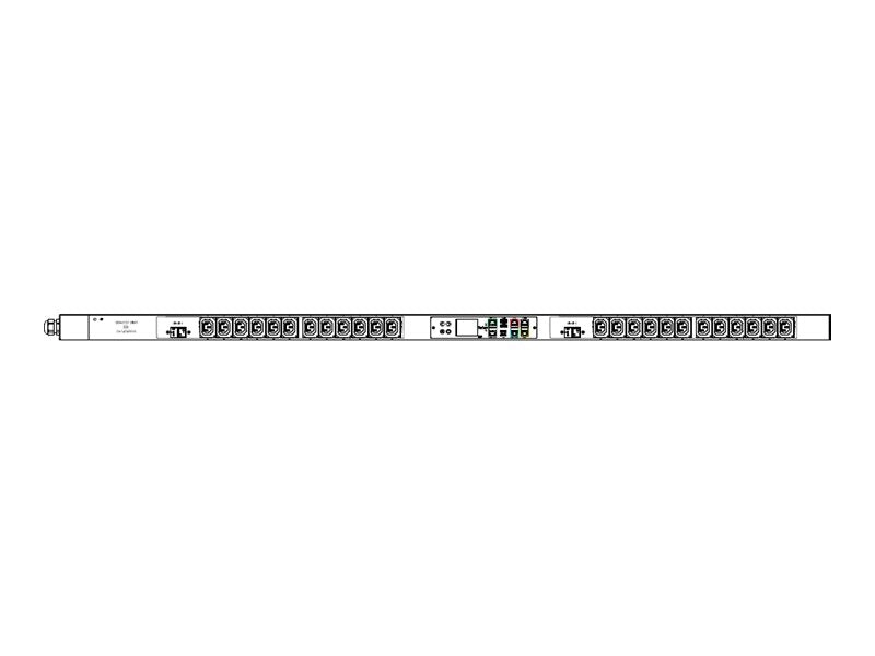 Raritan PX3-5492V - Power distribution unit (rack-mountable) - AC 120 V - 2900 VA - 1-phase - RS-232, USB, Ethernet 10/100/1000 PX3-5492V-K5