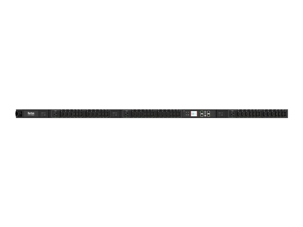 Raritan PX4-541A-E7 - Power distribution unit (rack-mountable) - AC 208 V - 8600 VA - 3-phase WYE (mix) - Ethernet 10/100, RS-232,