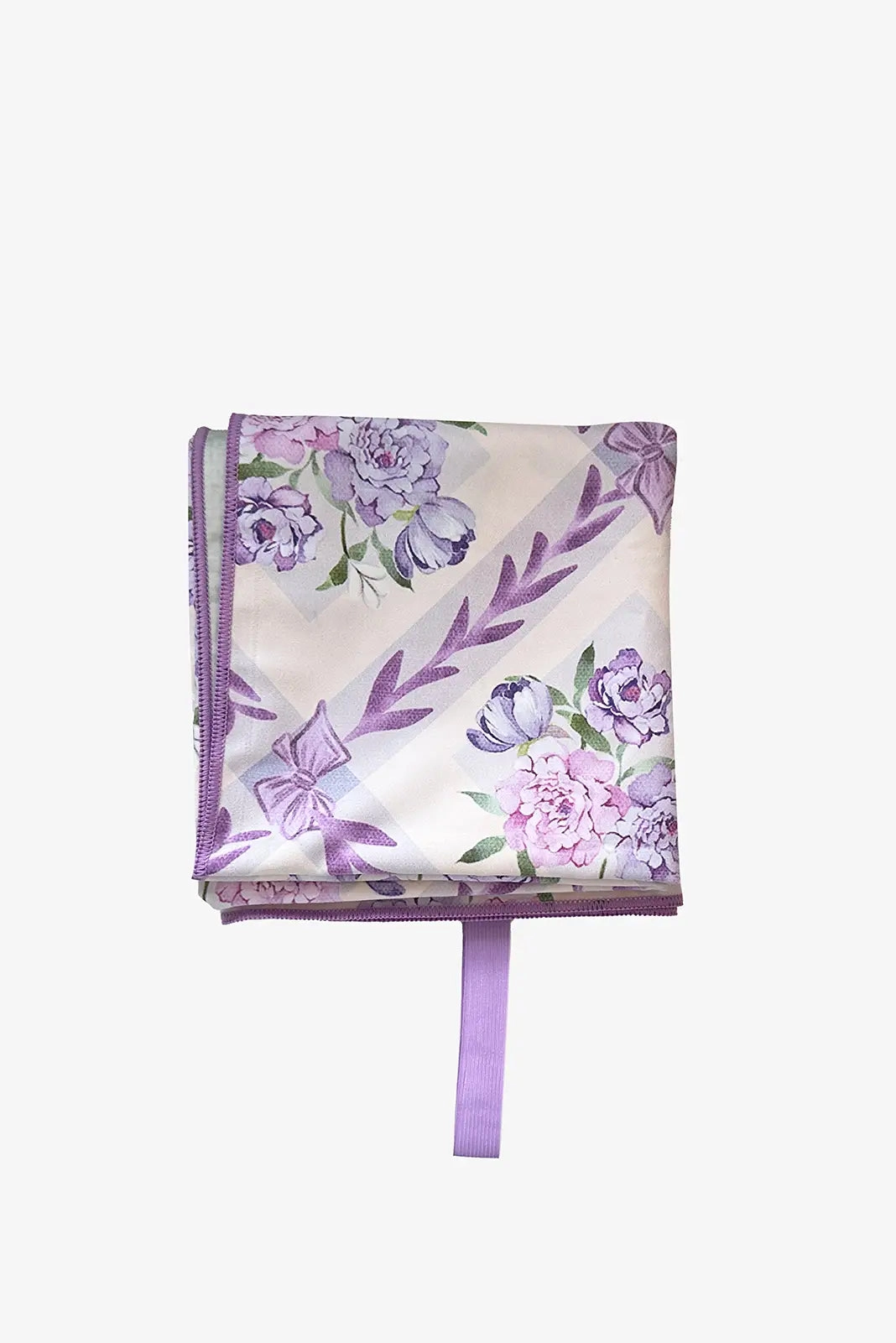 Reversible Packable Beach Towel / Lavender Tea FINAL SALE