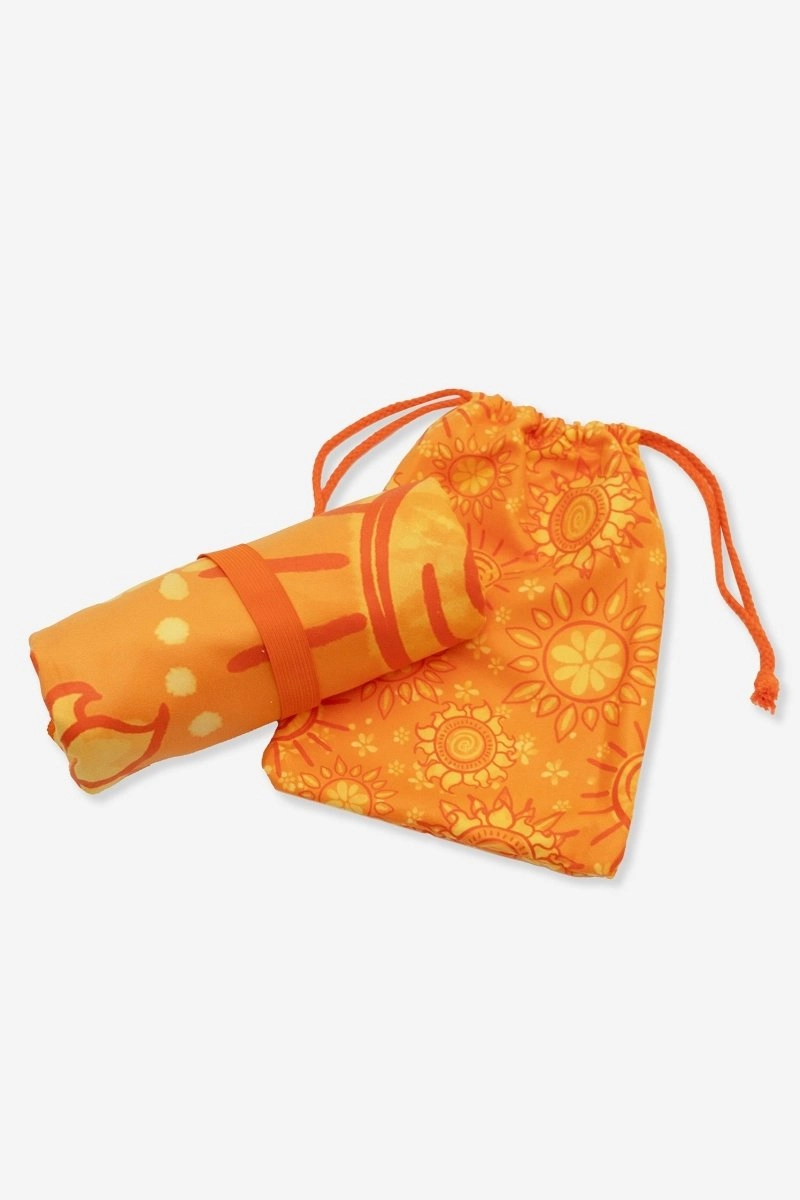 Reversible Packable Beach Towel / Mimosa FINAL SALE