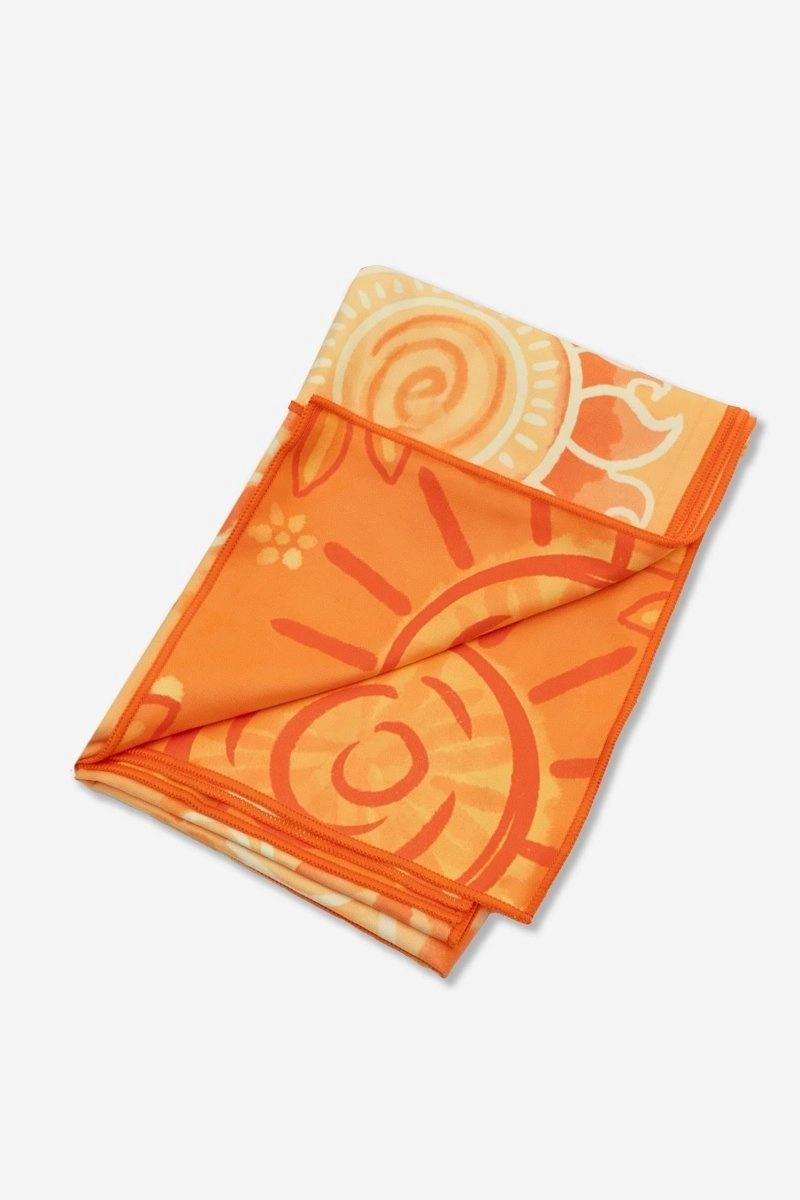 Reversible Packable Beach Towel / Mimosa FINAL SALE