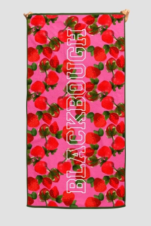 Reversible Packable Beach Towel / The Big Apple