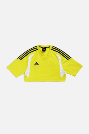 Rework Crop Adidas Soccer Jersey - S
